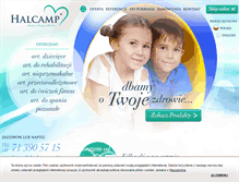 Tablet Screenshot of halcamp.pl